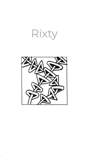 20 Most Popular Zentangle Patterns | With Names