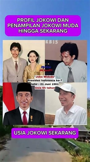 EXPENSIVE PHOTO! JOKOWI'S REAL PROFILE AND JOKOWI'S APPEARANCE THEN VS NOW #shorts