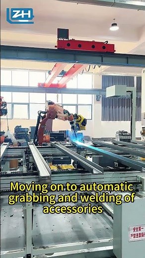 Fully Automated Welding Production Line: The Future of Manufacturing #machine #welding