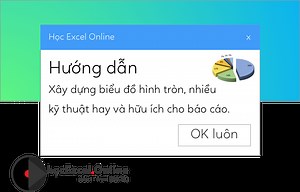 Hướng dẫn xây dựng biểu đồ hình tròn trong Excel