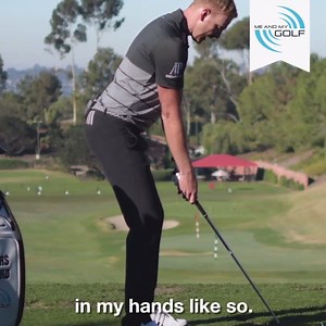 71K views · 98 reactions | Learn the correct golf posture with this simple trick! 勞 Check out the full video in our Break 100 coaching plan  meandmygolf.com/product/break-100  | Me and My Golf | Facebook