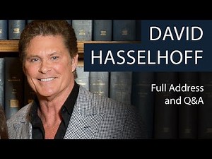 David Hasselhoff | Full Address and Q&A | Oxford Union