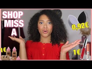 Du makeup à 1€| BIG HAUL SHOP MISS A