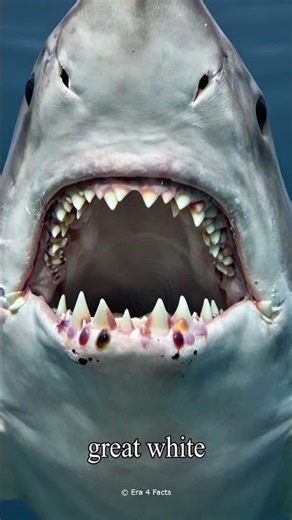 Jaw Some Great White Shark Facts #shark #greatwhiteshark #facts #animals