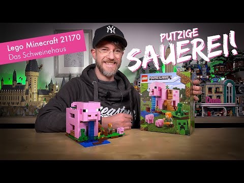 SAUEREI?! 😱🤯😍 Lego Minecraft 21170 Das Schweinehaus