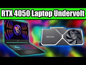 Undervolt your Laptop RTX 4050 for more FPS and Lower Temperature! - Tutorial