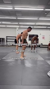Jason Khalipa | The standard is simple: 15 burpees every minute, on the minute—for as long as you can hang on. 3 minutes = Minimum standard 5 minutes =... | Instagram