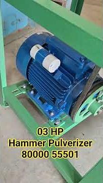 3 HP Pulverizer Machine Hammer Pulverizer Machine Masala Machine Atta Chakki Machine, Mini Pulverize