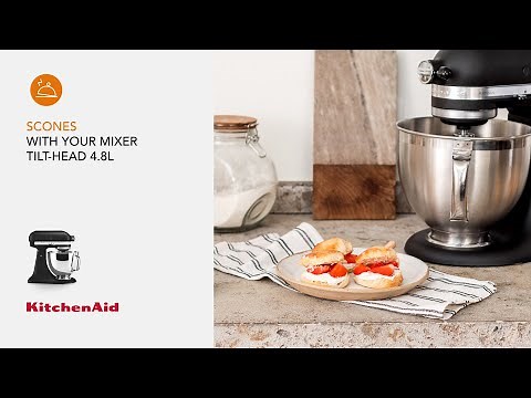 Scones recipe with your mixer tilt-head 4.8 L | Recipe | KitchenAid
