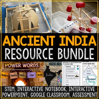 Ancient India Activities Bundle  Indus Valley Civilization STEM Reading Passages