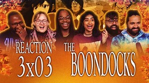 Best episode! | The Red Ball | The Boondocks 3x3 group reaction