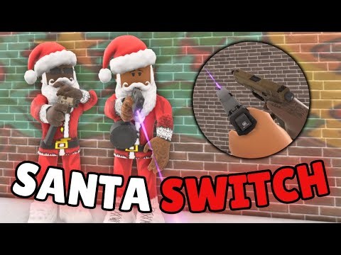 We slid with SWITCHES as SANTA CLAUS in South Bronx The Trenches Roblox!