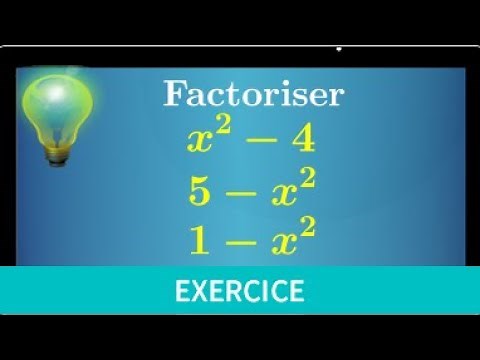 Exercice ♦ Factoriser les expressions x²- 4 • 1-x² • 5 - x² Identité remarquable a²- b² ♦ Troisième