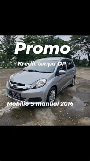 AkhyarJayaMobilindo on Instagram: "▶️📋Di baca dan disimak foto & Vidio nya 🔥FOR SALE 🔥 ✅️📢 Honda Mobilio S 1.5 MT 2016 ✅️📢interior Full ori TERAWAT ✅️📢warna Favorit silver Mulus ✅️📢Pajak Panjang sd. Bln 03 - 2026, FULL ORISINIL, Power Steering, AC Digital Dingin, Power Window, Ac Dingin, Central lock & alarm, tenaga enak, bodi Jamin muluss Liat pasti suka SIAP PAKAI 🏧Harga Murmer aja khusus kredit 105jt, CASH 99jt Syarat UTAMA : Rumah pribadi atau ortu/KPR dan TIDAK BLACKLIST B I/ Kredit
