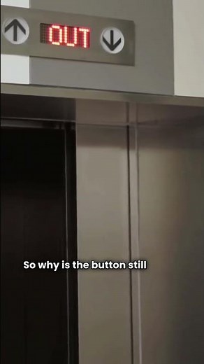 The Elevator Button That Does Nothing 🛑⬇️