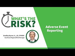 Adverse Event Reporting