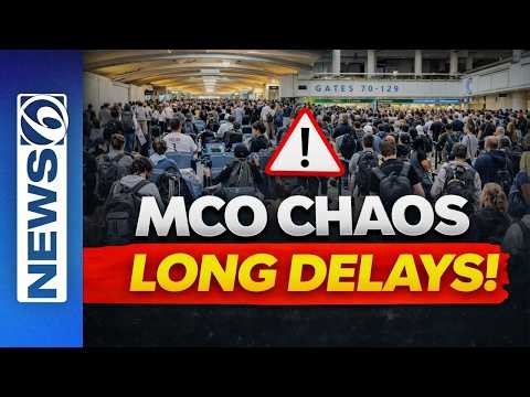 MCO CHAOS: 400+ Flight Delays During Spring Break Travel Nightmare