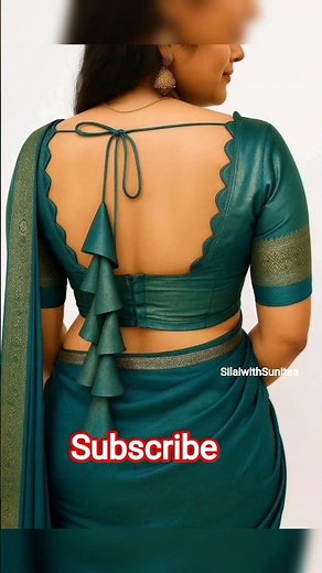 2025🎉top10+ #trending blouse designs😍neck designs😍#blousedesign #trendingshorts #shortsfeed #shorts