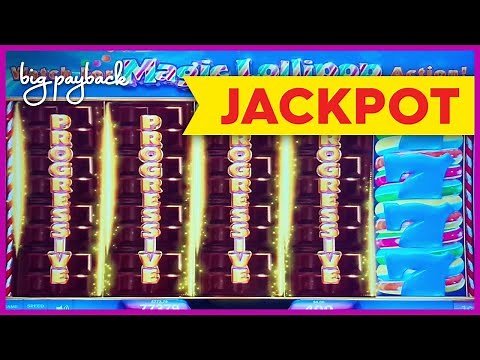 JACKPOT HANDPAY! Candy Bars 2 Slot - EXTREMELY RARE BONUS, TOO!