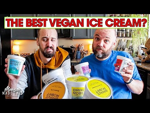The Best Vegan Ice Cream? Trying 7 Flavors of Brave Robot. The ULTIMATE Taste Test