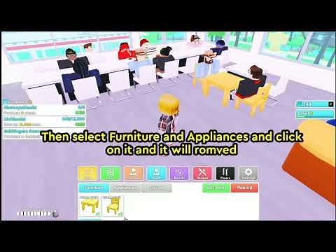 How To Delete or Remove Furniture In My Restaurant (2025) l How To Rotate Furniture In My Restaurant