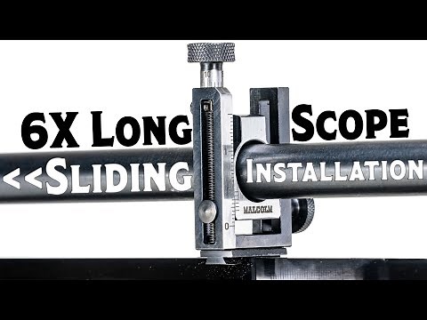 How to Install the 6X Long Malcolm Direct Dovetail Mounts - A Sliding Long Scope! - C&C S2E8