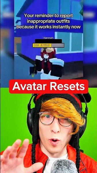 Why is Roblox resetting avatars?