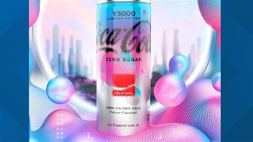 Coca-Cola launches futuristic soda with help from AI