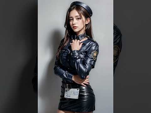 [4K AI 룩북] Sexy korean police pictorial | 섹시한 한국 경찰 화보