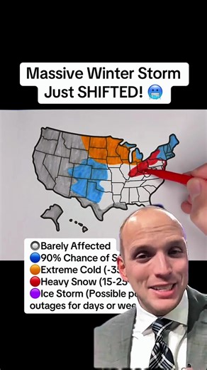 #creatorsearchinsights Full update is live. The snow line is shifting, new data is feeding the models, and one model just made a move. Here’s what I expect to fall, where, and when. More updates coming. #WinterStorm #IceStorm #SnowLine #WinterWeather