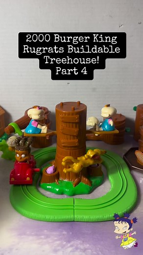 32K views · 427 reactions | 2000 Burger King Rugrats Buildable Treehouse - Part 4 #nostalgia #rugrats #burgerking #happymeal #retrotoys #2000snostalgia #childhoodmemories | CPJ Collectibles | Facebook