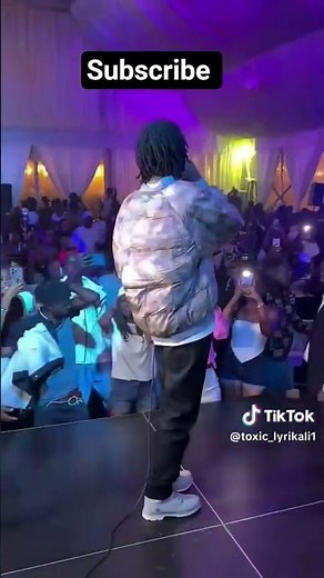 Toxic Lyrikali live performance xo #shortvideo #rap