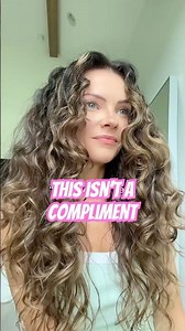 This isn’t the compliment you think it is #wavycurly #curlyhairtips #wavyhairtips #curlcare