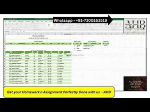Excel Module 6 End Project 1 Complete - Murray Medical Step-by-Step (Cengage)