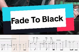 Mr. Tabs - Fade To Black Metallica Full Cover | Guitar TikTok