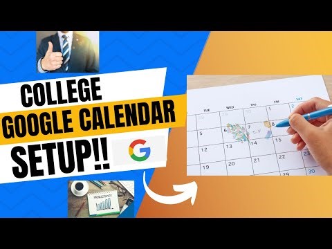 HOW TO SETUP A GOOGLE CALENDAR!! (EASY EDITION)