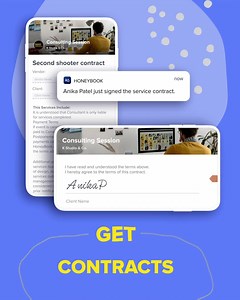 147 reactions · 18 shares | Small Business Owners: book more clients, get paid faster and stay more organized with proposal templates, online invoices, payment processing, contracts, scheduling, email automation and all of HoneyBook's client management tools. Start a free 7-day trial (no credit card) and then enjoy full access to all of our tools for $9 per month. | HoneyBook | Facebook