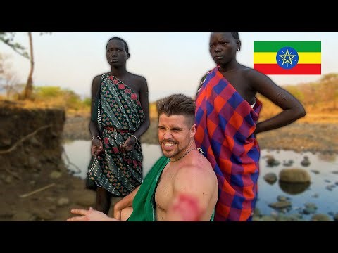 TRADITIONAL SCARIFICATION with the Suri Tribe