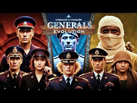 Command & Conquer: Generals Evolution [2025] Epic 2v2v2 Multiplayer Strategy Battles