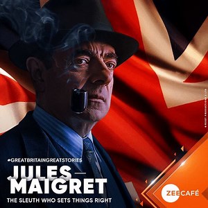 129K views · 39 shares | Rowan Atkinson is back on Zee Café in the surprising and persuasive persona of Jules Maigret. Are you ready for BBC First, premiering 16th July at 10 pm? #GreatBritainGreatStories Powered by: Domino's Pizza India Brookside Chocolate India Special Partners: L'Oréal India Philips Men | Zee Café | Facebook