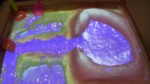 28K views · 286 reactions | This is an augmented reality sandbox. As...