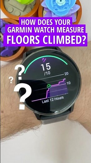 How does your Garmin watch calculate Floors Climbed?