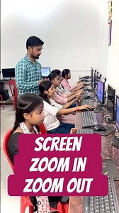 Zoom in & Zoom out your screen like a pro! #shorts #computerzee9