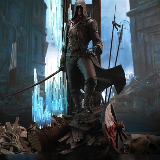 adrta Opensource on Instagram: "https://adrta.odoo.com/shop/collectibles-statues-or-figures-purearts-ubisoft-assassins-creed-73/assassins-creed-animus-arno-14-scale-statue-534 Pre-order Category : 1:4 Scale Statues Code : PA056AC UPC : 713929405633 Description Step into the heart of the French Revolution alongside Master Assassin Arno Dorian, protagonist of Assassin’s Creed Unity. Arno stands atop debris and remnants of the uprising with his sword in one hand and phantom blade crossbow in the ot