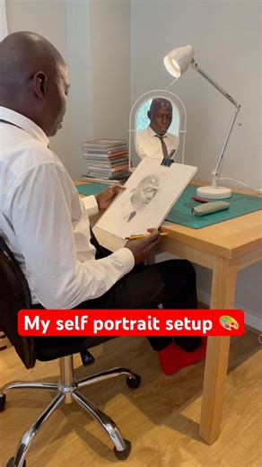 My Self Portrait Set-Up (No Rules, Just Tools)