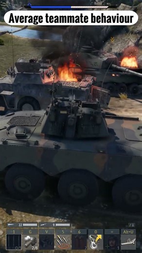 Average teammate behaviour | #warthunder #gaming