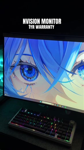 Affordable and quality monitor for gaming and streaming movies #fyp #nvisionmonitor #nvision #monitor #gamingmonitor