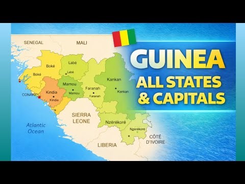 All Regions and Prefectures of Guinea | Complete Geography Guide 🌍