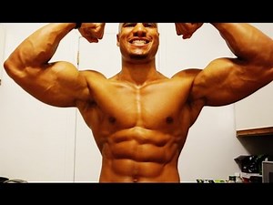 "FULL DAY OF EATING #1" Intermittent Fasting / Clean Bulk / Carb Backloading (Big Brandon Carter)