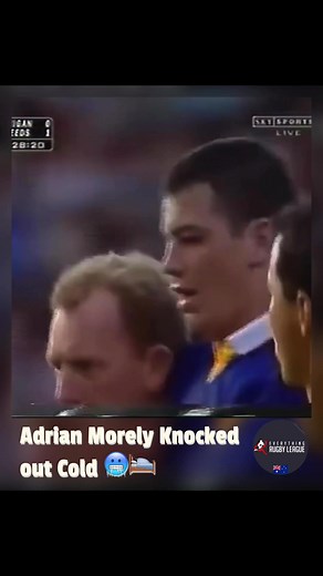 “That is just Malicious, it’s disgraceful” Adrian Morley Knocked out Cold 🥶🛌 Wigan in 1998, when Morley was hit with an elbow by Mick Cassidy. #adrianmorley #knockedout #elbowdown #elbowtohead #dogshot #MASSIVESHOt #adrianmorely | Everything Rugby League